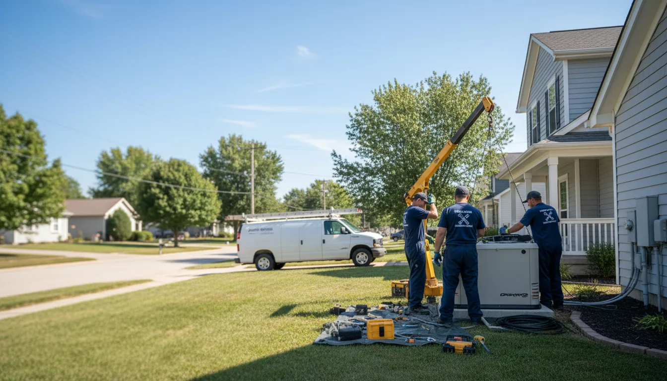 Generator Installation in West Liberty, OH near me